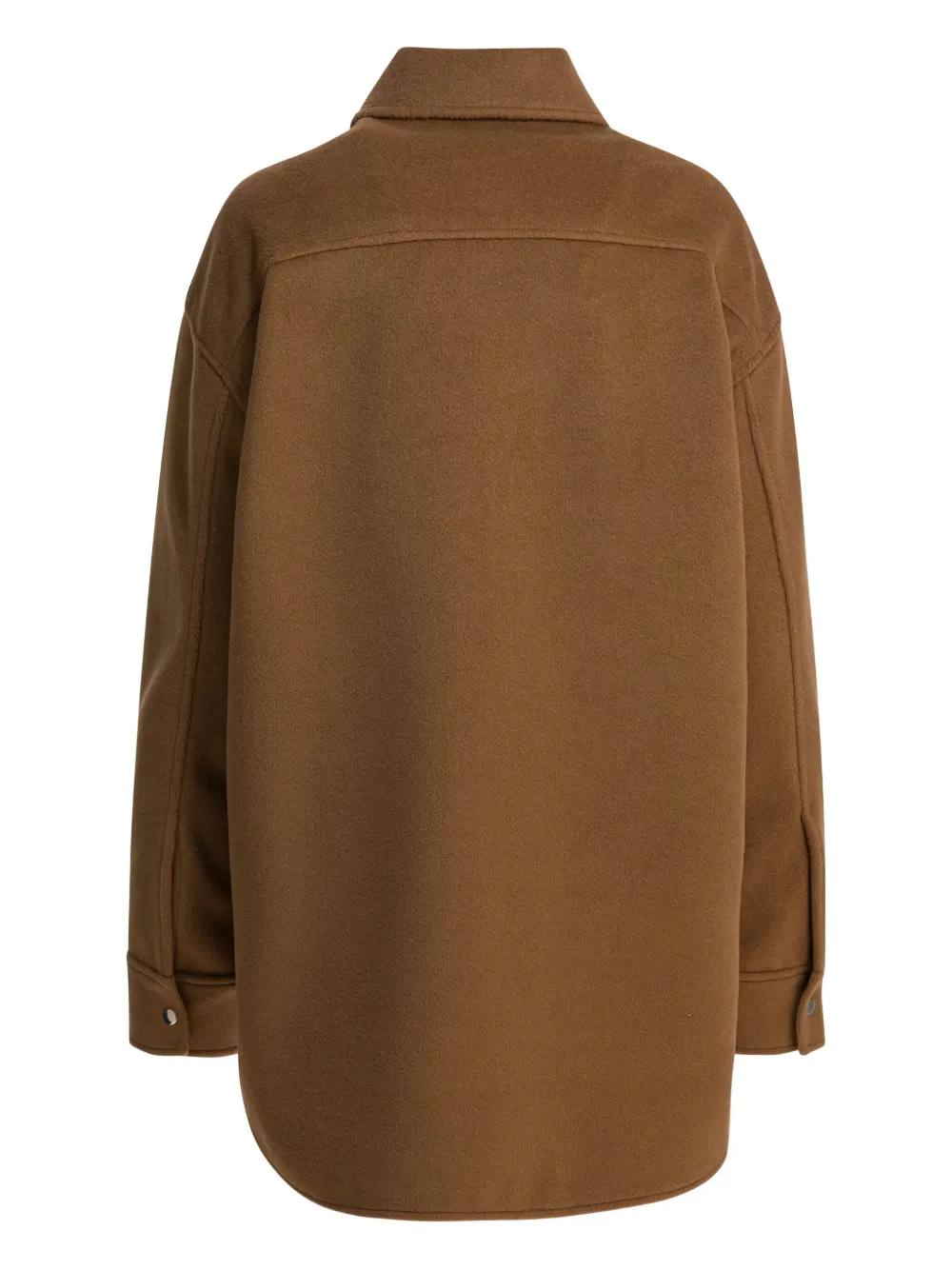 Semper patch-pocket collared shirt jacket | Faux Fur & Shearling Jackets | Image 2