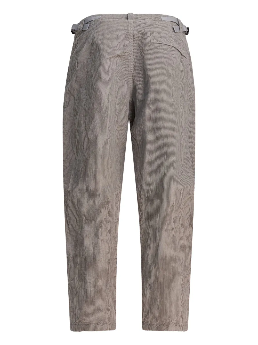 Stone Island pinstripe-pattern cargo-pockets trousers - Grijs