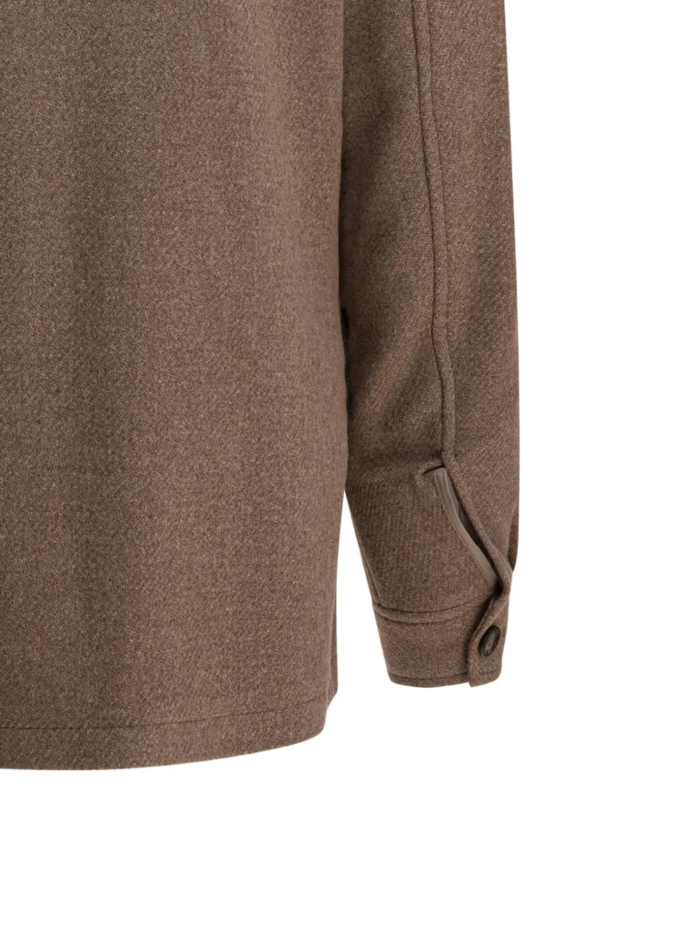 Tagliatore Jas met opgestikte zak en knopen Bruin