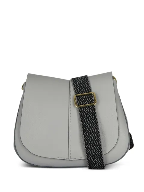 GIANNI CHIARINI Helena Round textured-leather shoulder bag