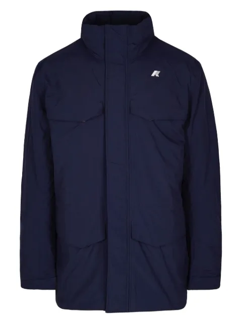 K-Way flap-pocket zip-fastening jacket