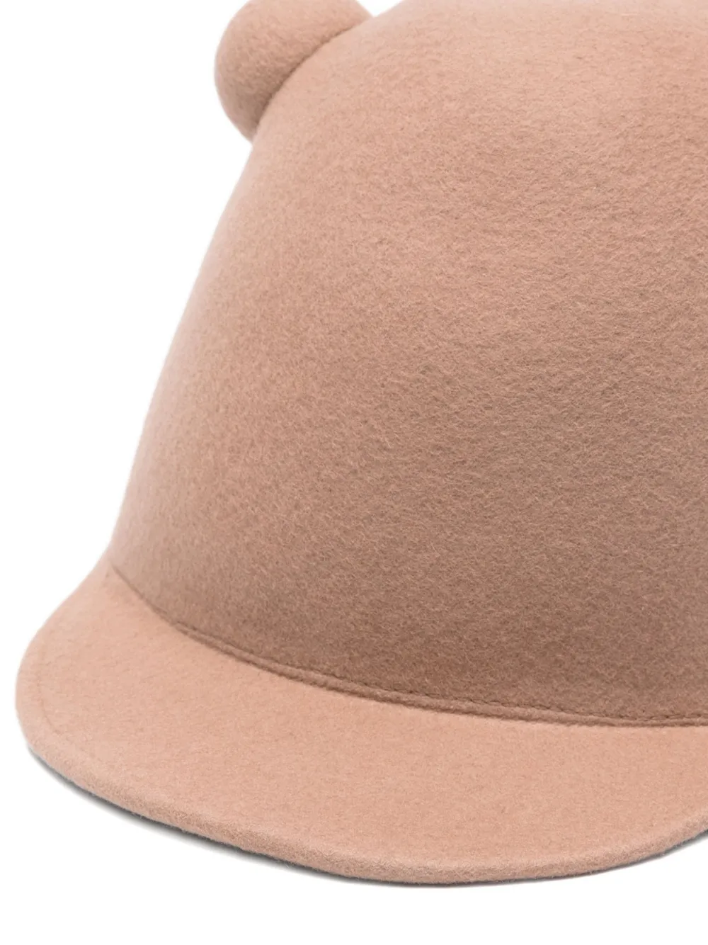 Henrik Vibskov Radar ear-detail hat - Bruin