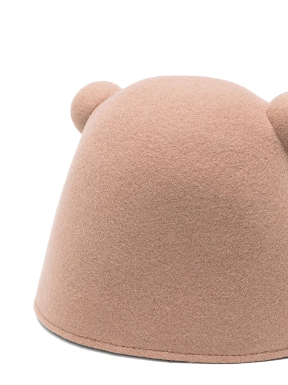 Henrik Vibskov Radar Ear-detail Hat In Brown
