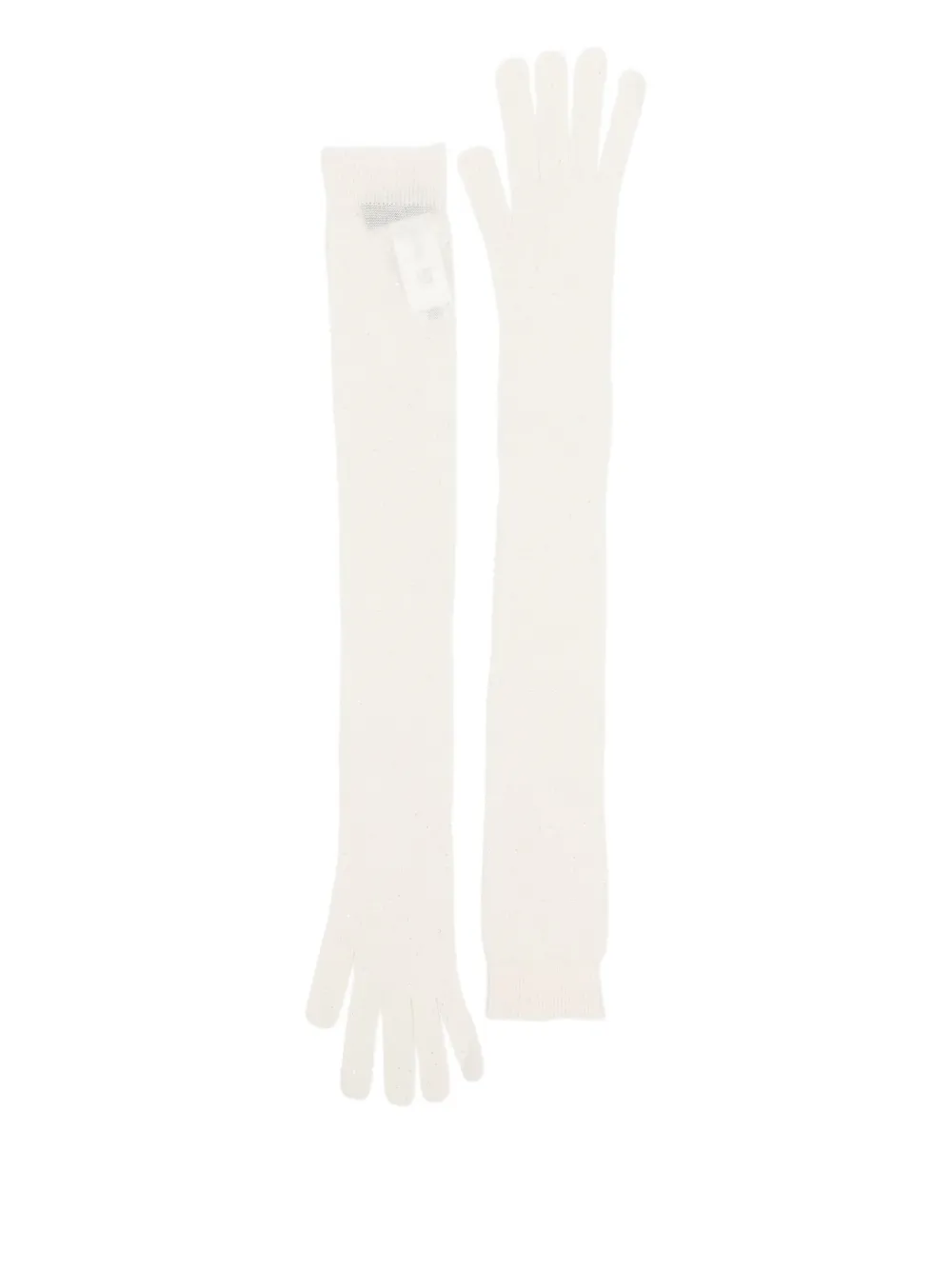 Fabiana Filippi long-fingerless gloves | Neutrals | Image 1