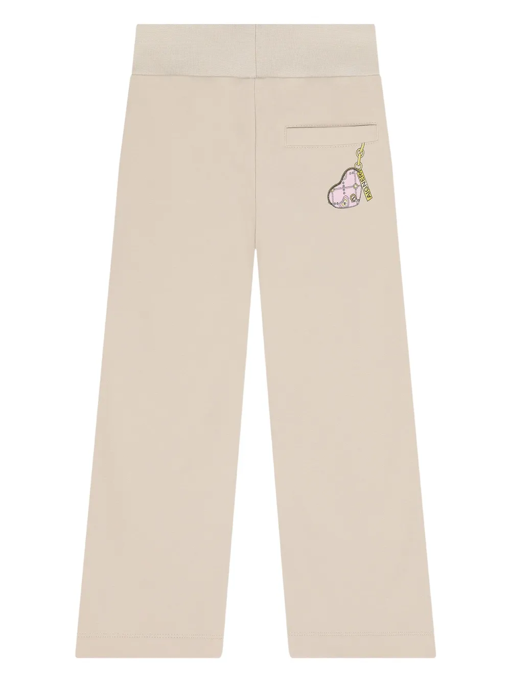 Aigner Kids graphic-print trousers | Girls Casual Trousers | Image 2