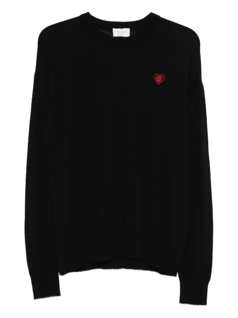 Family First logo-embroidered sweater