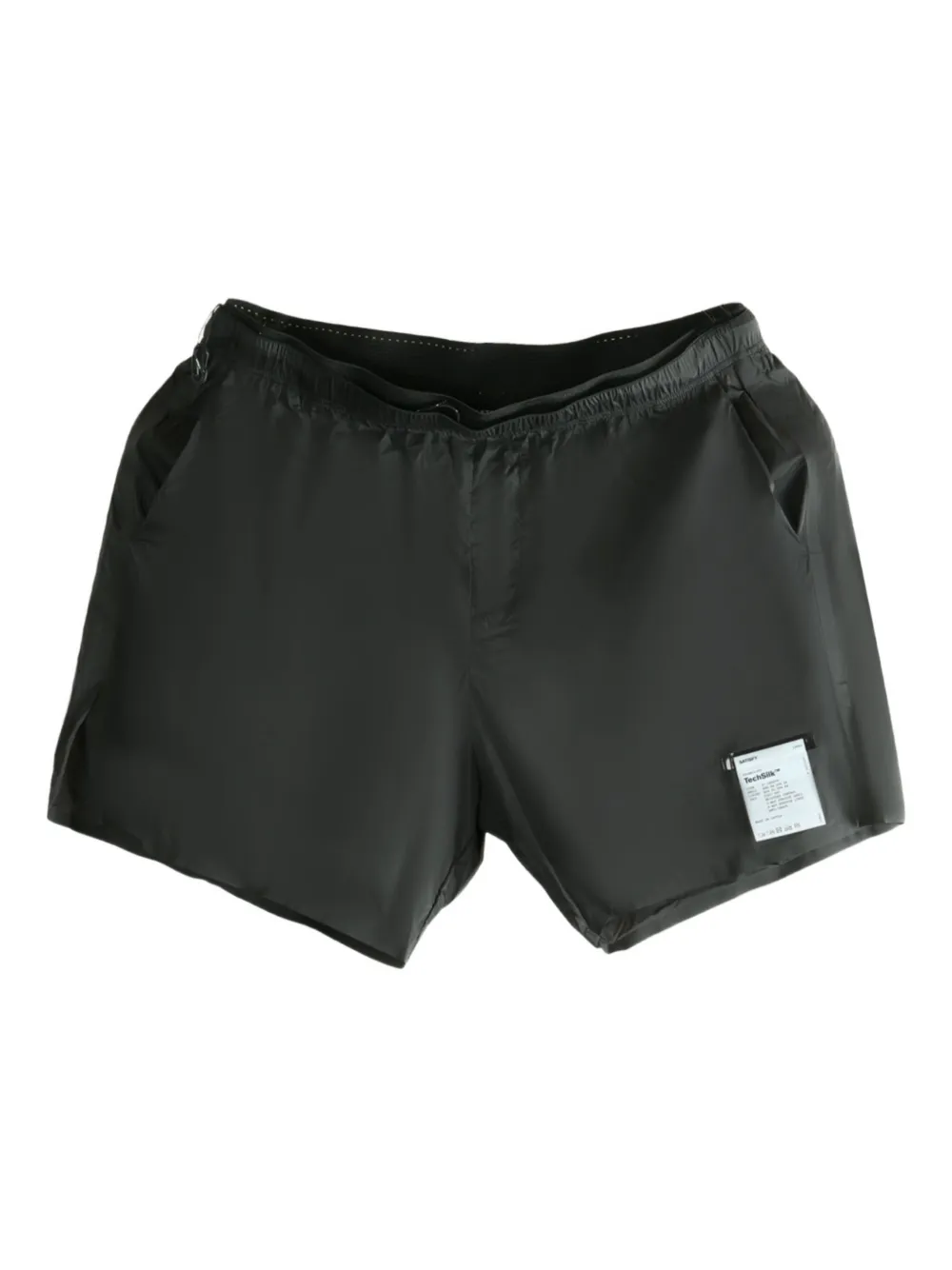 Satisfy TechSilk™ 8" double-layer shorts | Black | Image 1