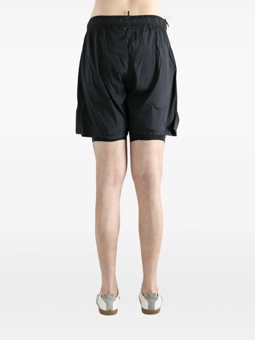 Satisfy double-layer shorts Zwart