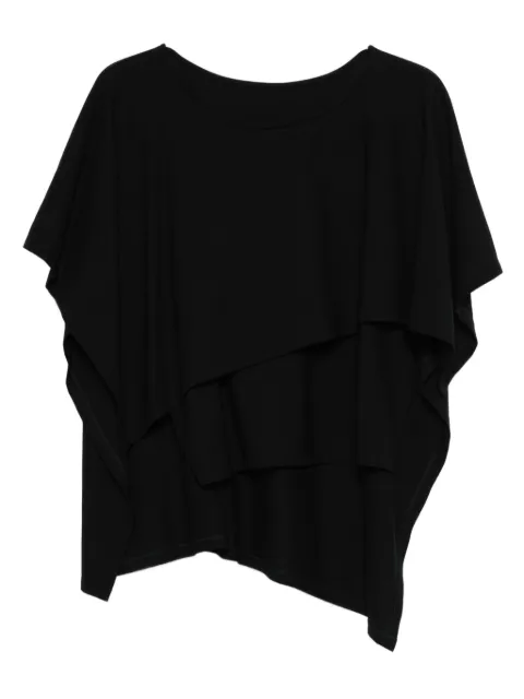 Issey Miyake layered asymmetric top