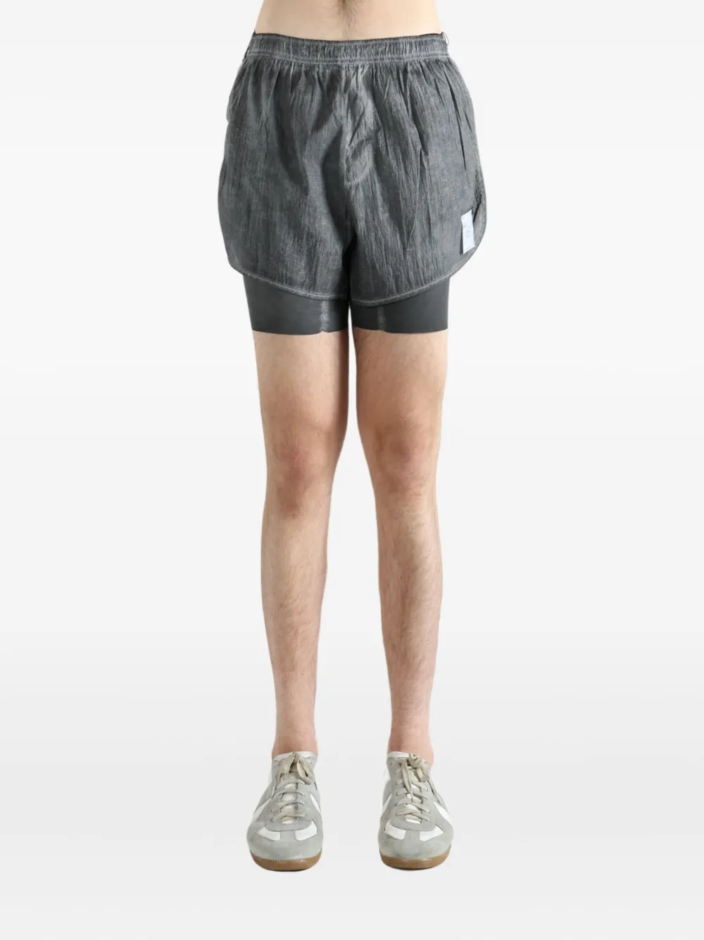 Satisfy Rippy™ 3 Layered Shorts In Gray