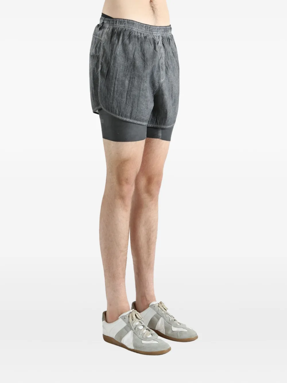 Satisfy Rippy™ 3 Layered Shorts In Gray