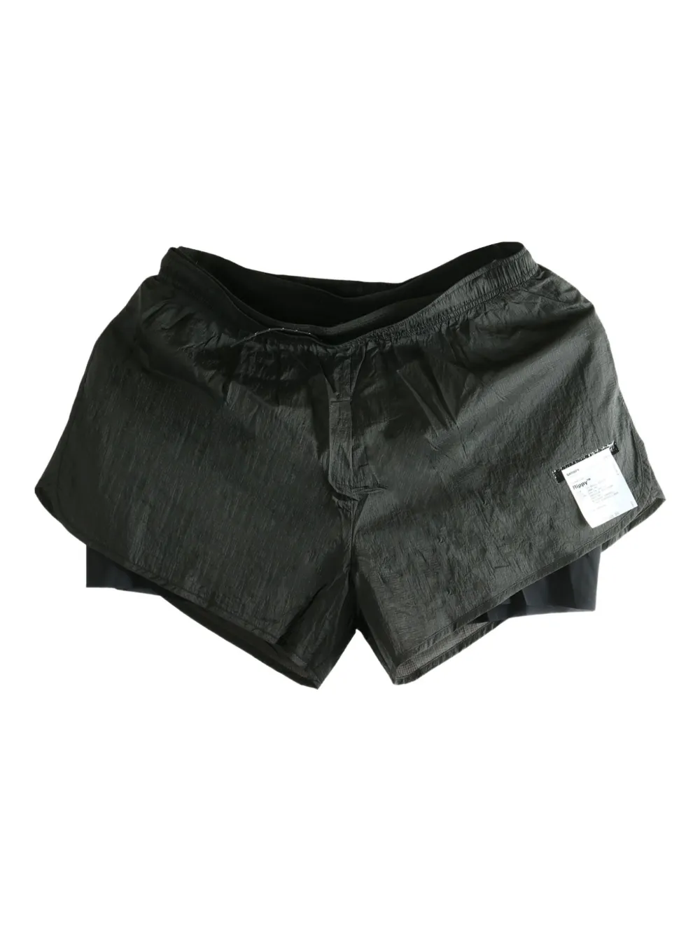 Satisfy Rippy™ 3 double-layer shorts | Black | Image 1