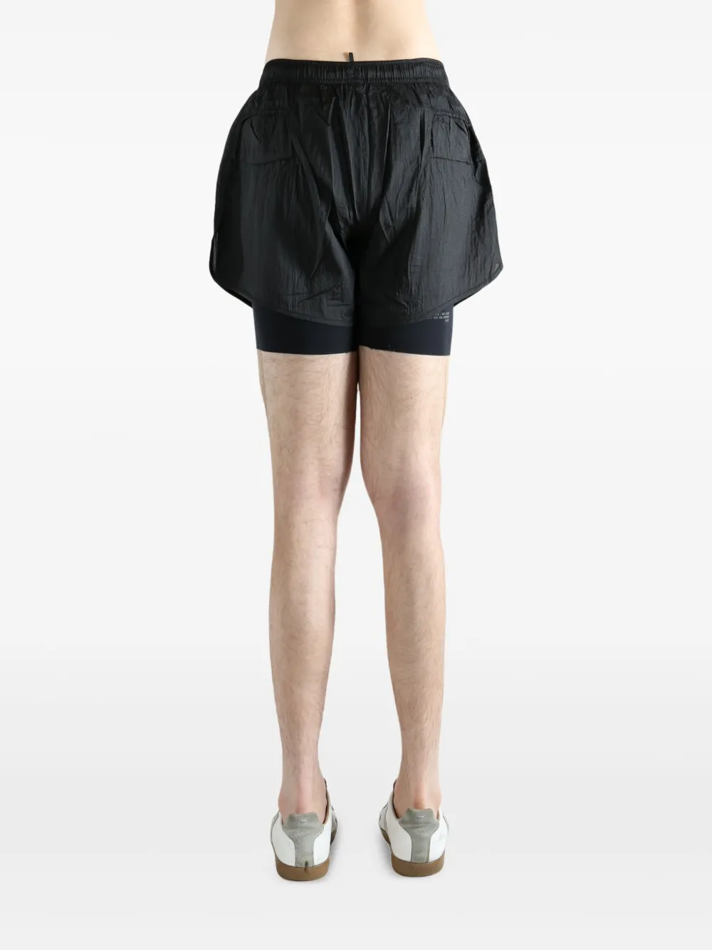 Satisfy Rippy™ 3 Double-layer Shorts In Black