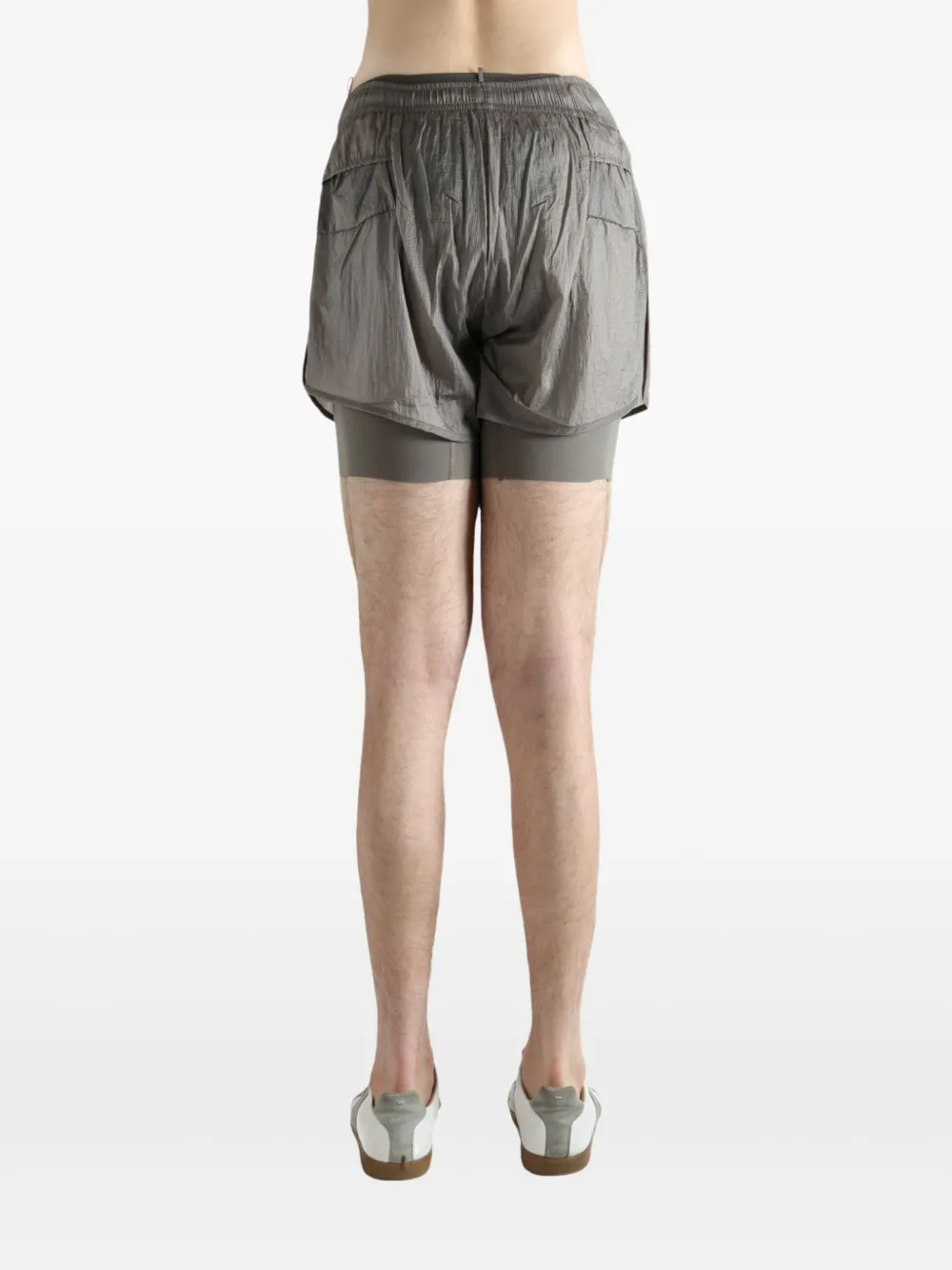 Satisfy Rippy™ 3 double-layer shorts Grijs