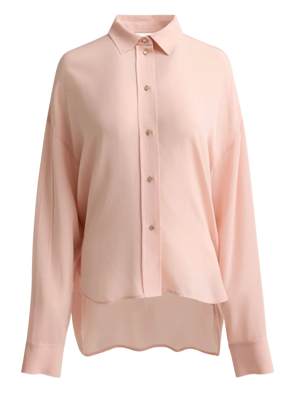 St. John Sharon long-sleeves blouse - ピンク St. John Sharon long-sleeves blouse - ピンク