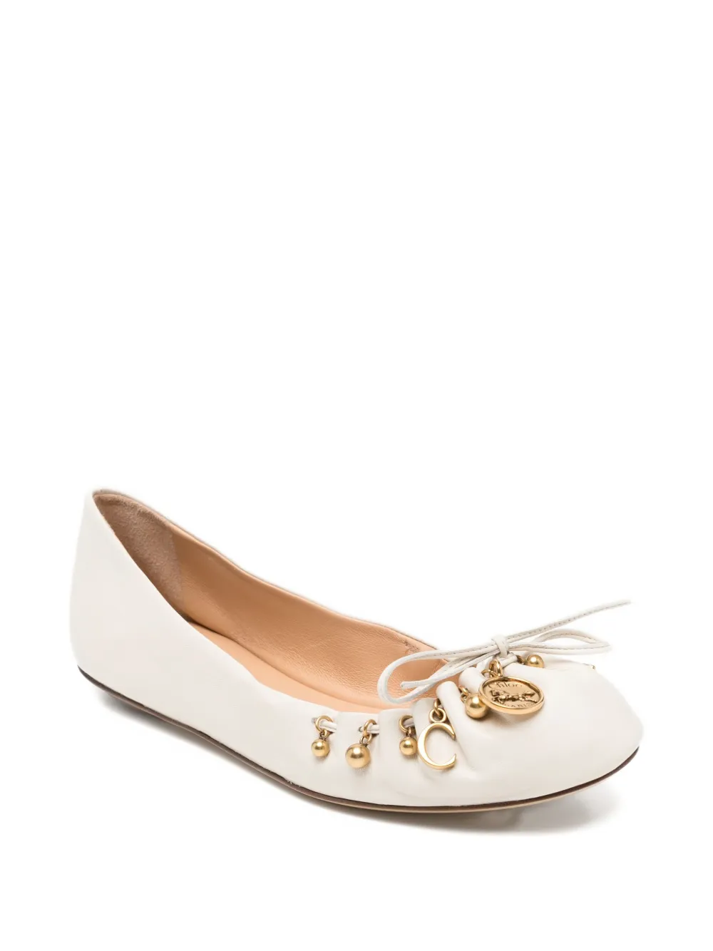 Chloé Charms ballerina's - Beige