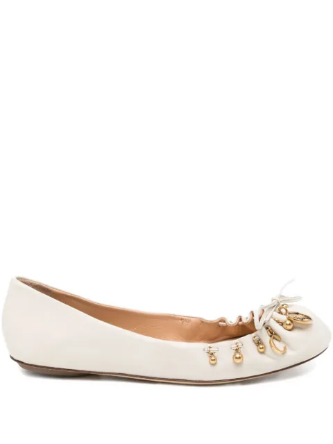 Chloé Charms ballet flats