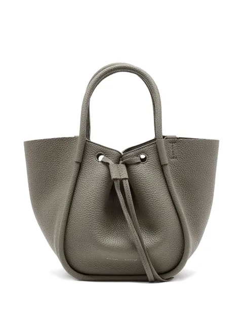 Proenza Schouler small Ruched drawstring top-handle tote bag