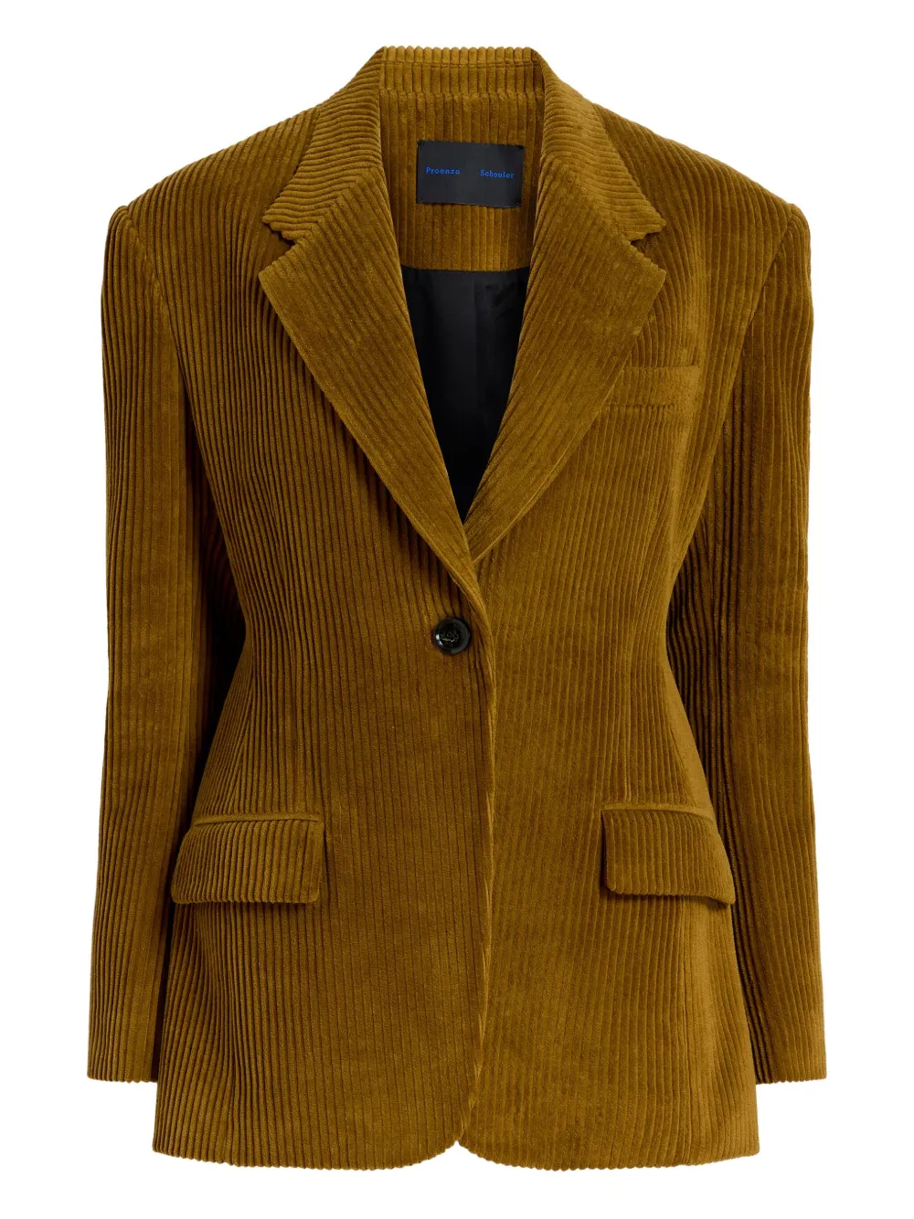 Proenza Schouler single-breasted corduroy blazer | Brown | Image 1