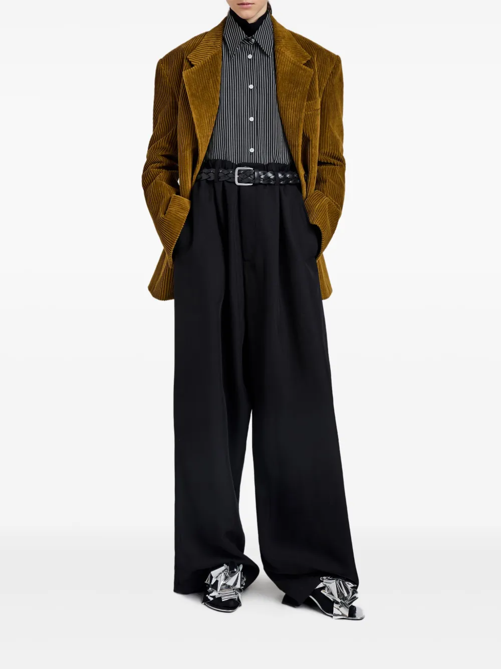 Proenza Schouler single-breasted corduroy blazer | Blazers | Image 2