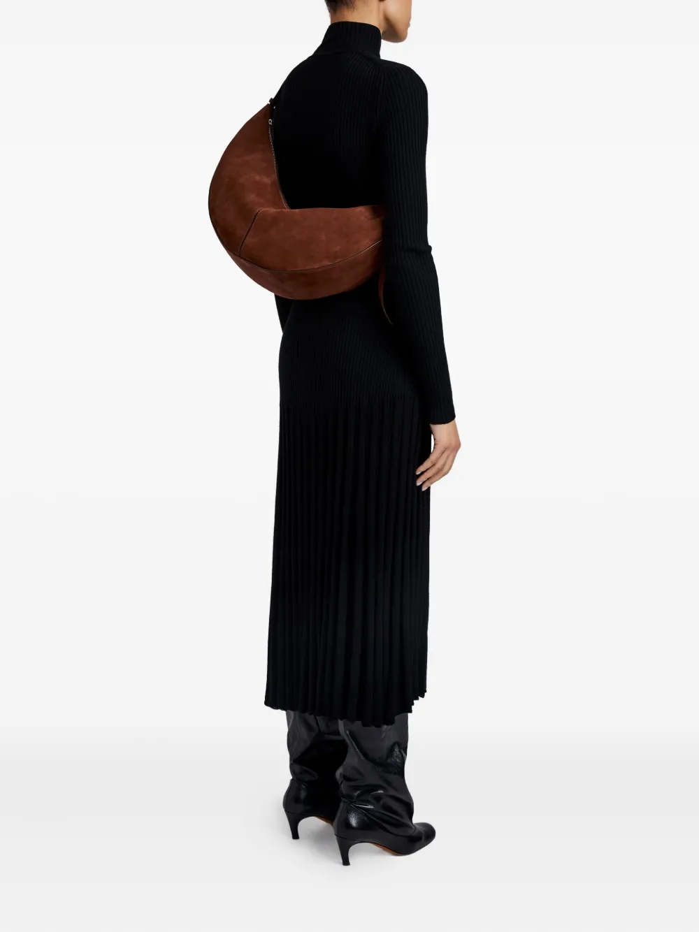 Proenza Schouler Slide suède schoudertas - Bruin