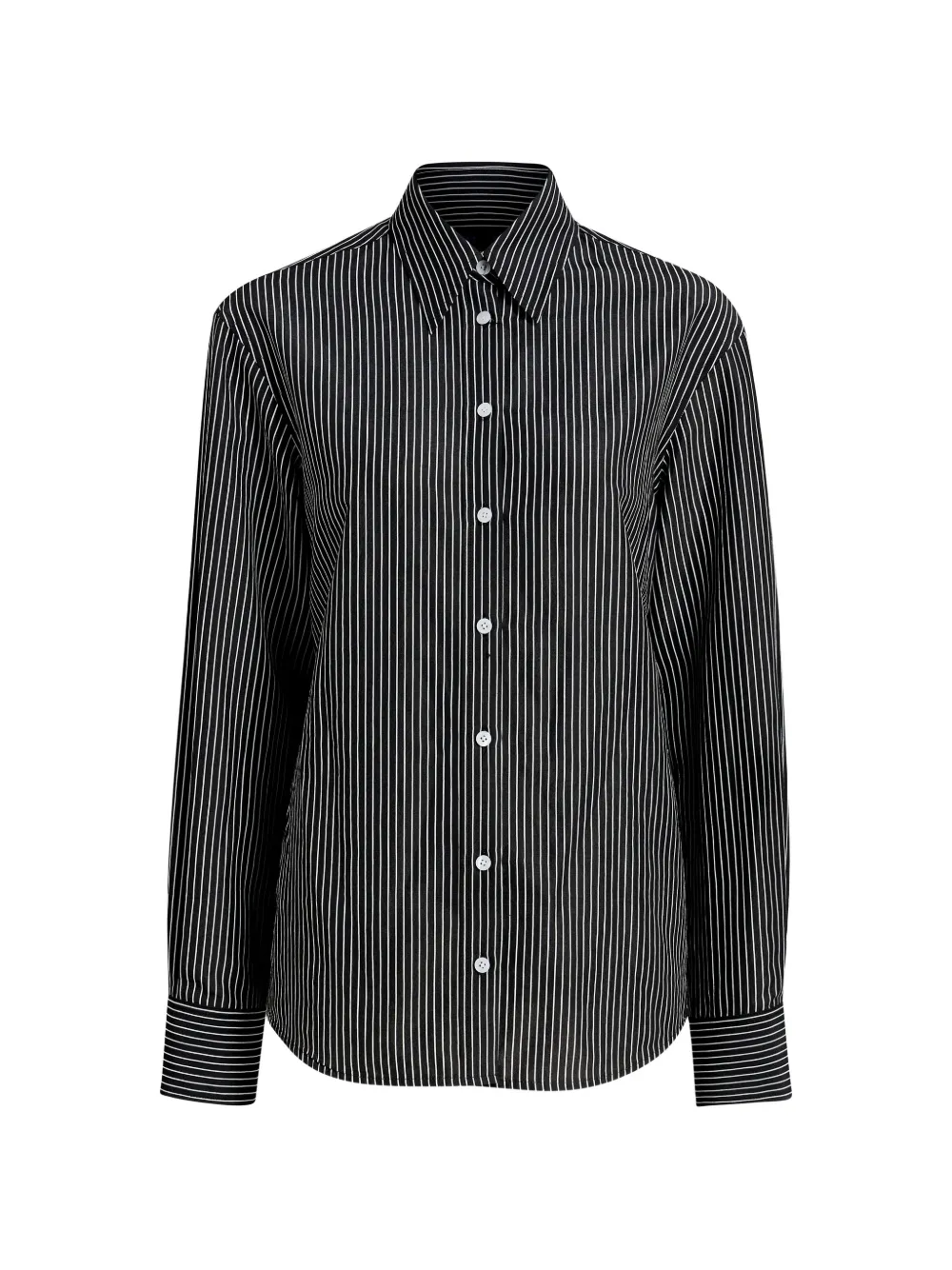Proenza Schouler Gestreept blouse Zwart