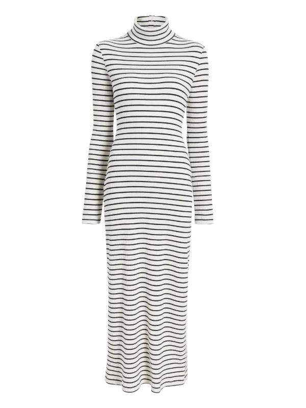 proenza schouler white label marble jersey turtleneck dress Proenza Schouler White Label Women's Mabel Marble Jersey Maxi Dress - Red - Size XL