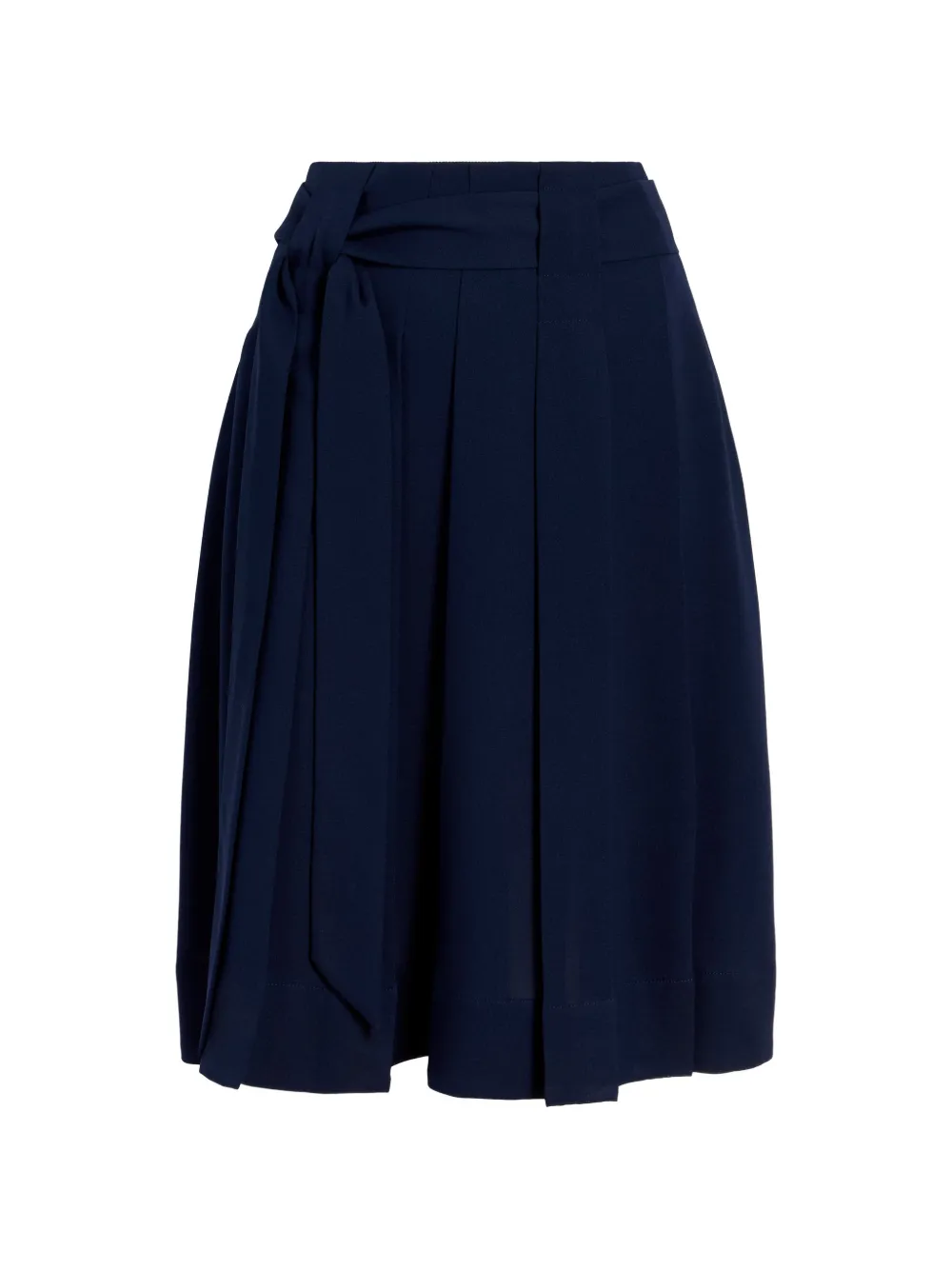 Proenza Schouler White Label Jess plooirok met ceintuur Blauw