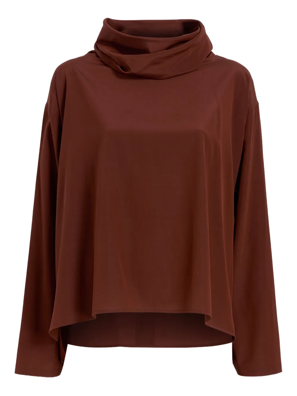Proenza Schouler Top a collo alto - Marrone
