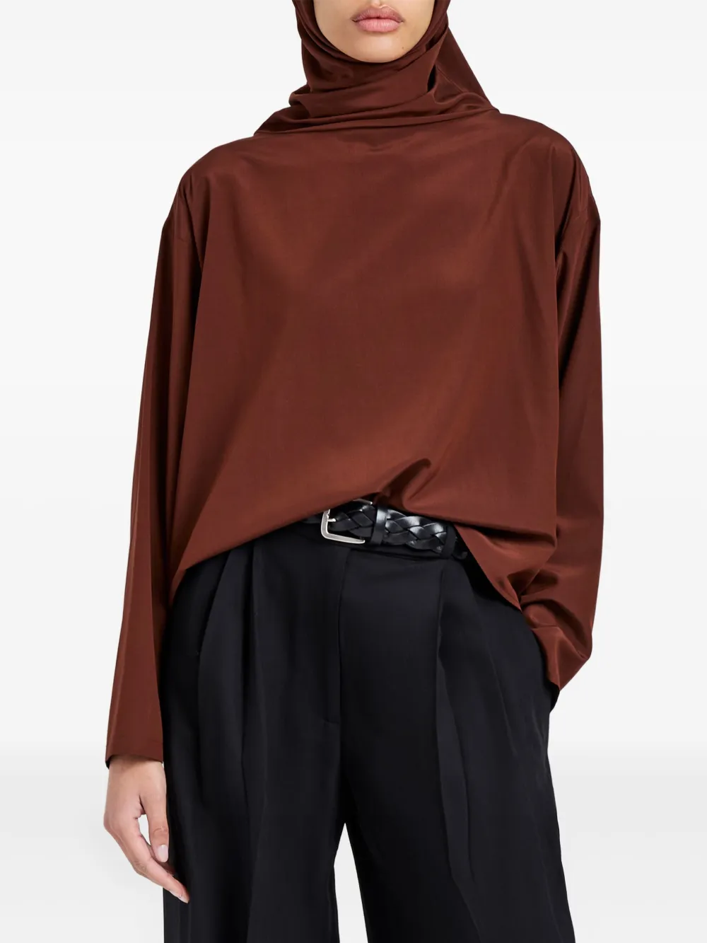 Proenza Schouler Top met col Bruin