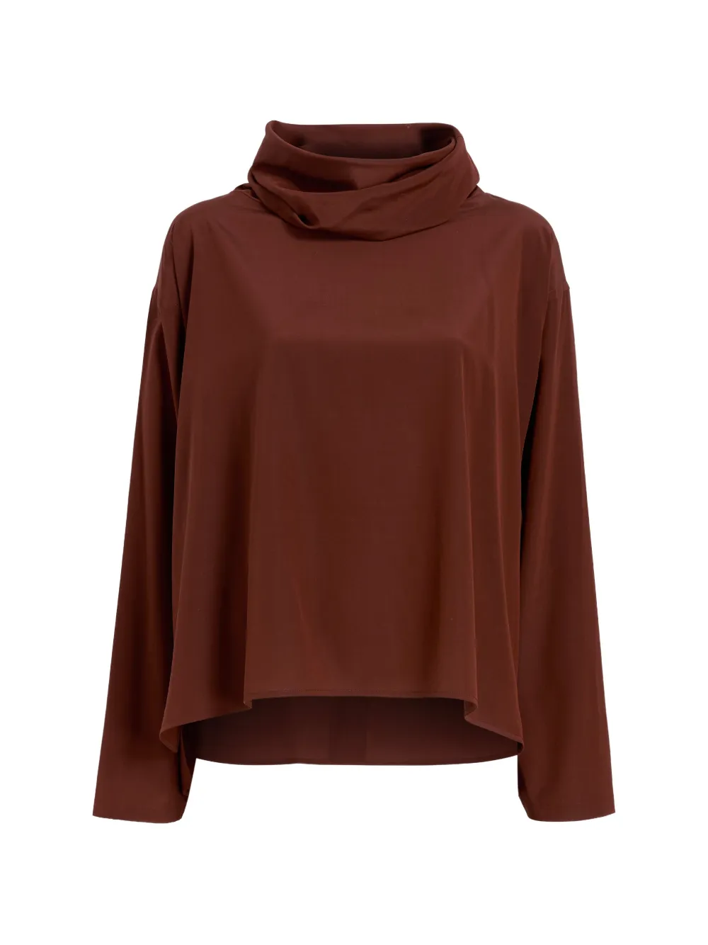 Proenza Schouler Top a collo alto - Marrone