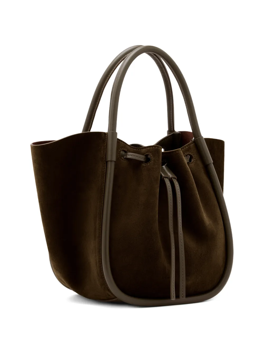Proenza Schouler Shopper met trekkoordsluiting Bruin