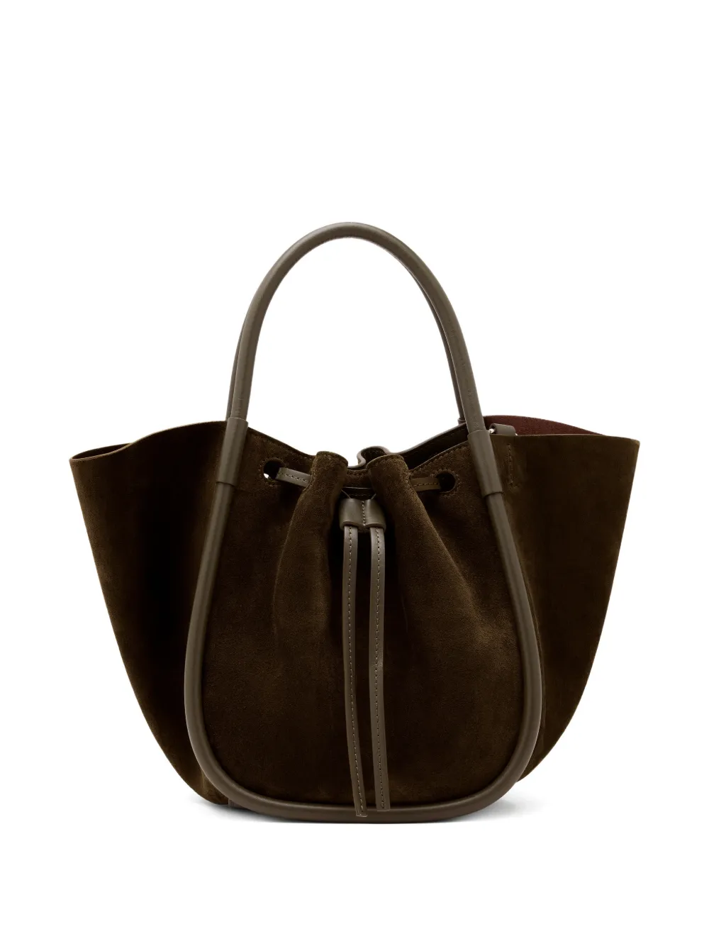 Proenza Schouler Shopper met trekkoordsluiting Bruin