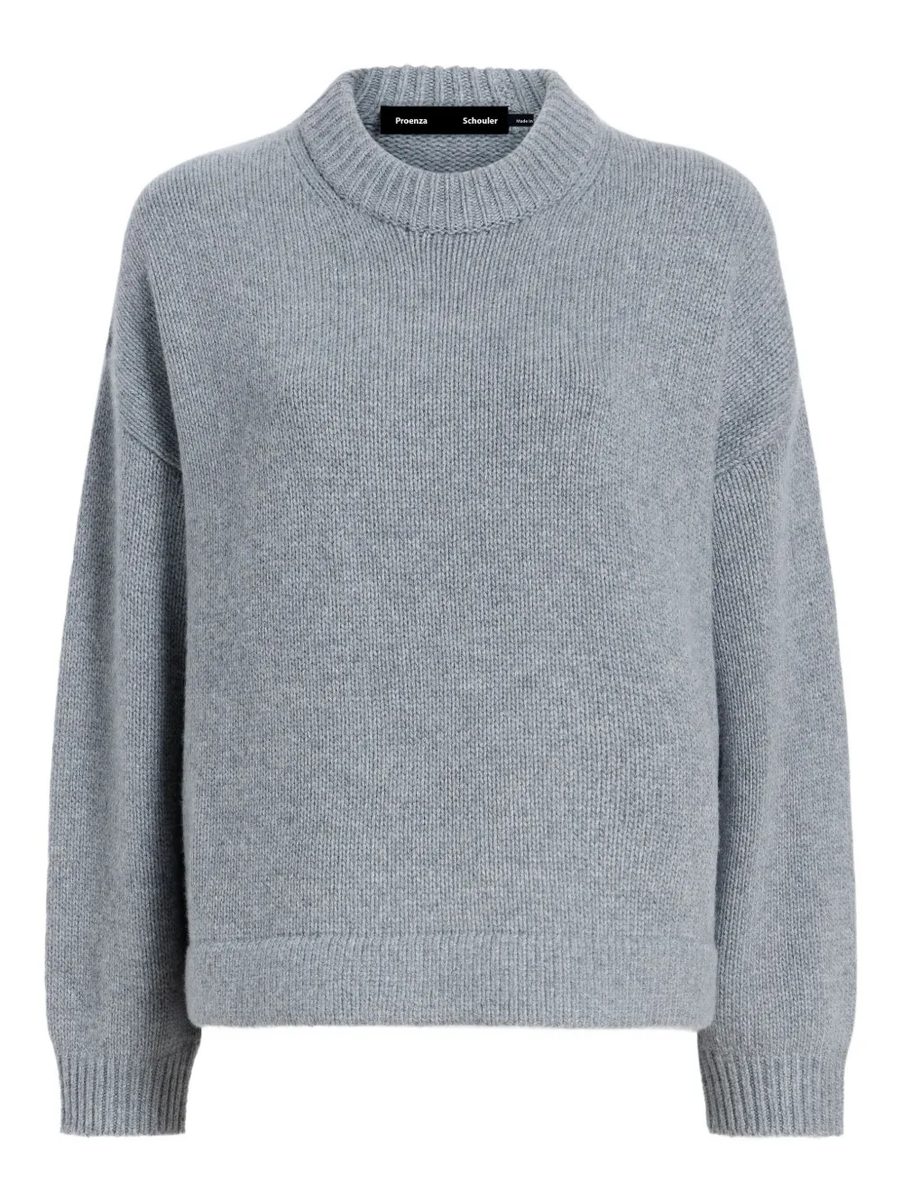 Proenza Schouler crew-neck cashmere jumper | Grey | Image 1