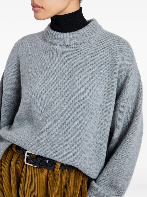 Proenza Schouler クルーネック カシミアセーター | グレー | FARFETCH JP