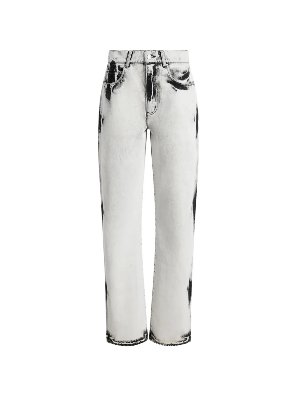 Proenza Schouler Jeans dritti con effetto schiarito - Bianco