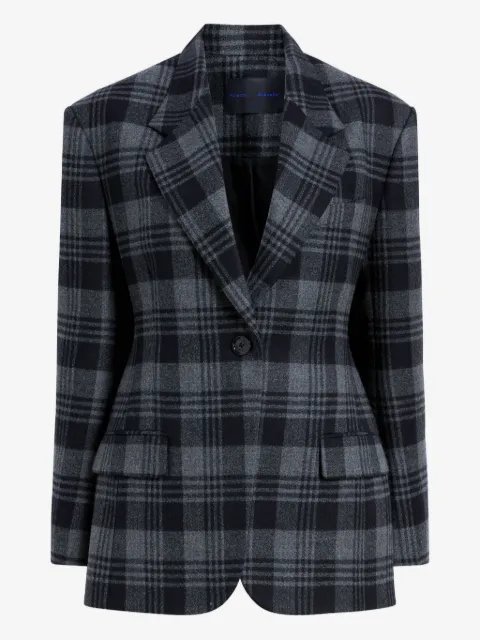 Proenza Schouler checked wool blazer