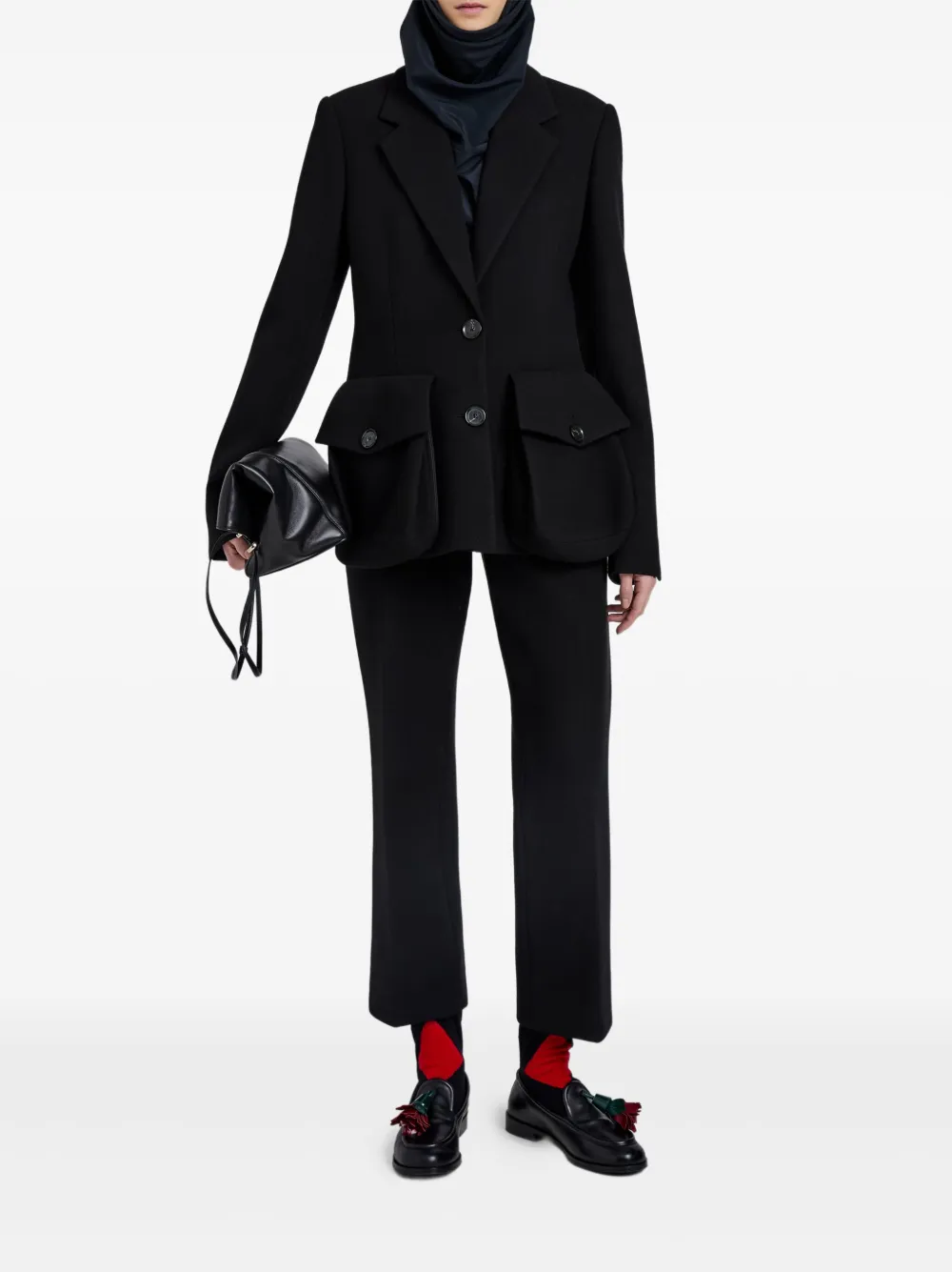 Proenza Schouler flap-pockets buttoned blazer | Blazers | Image 2