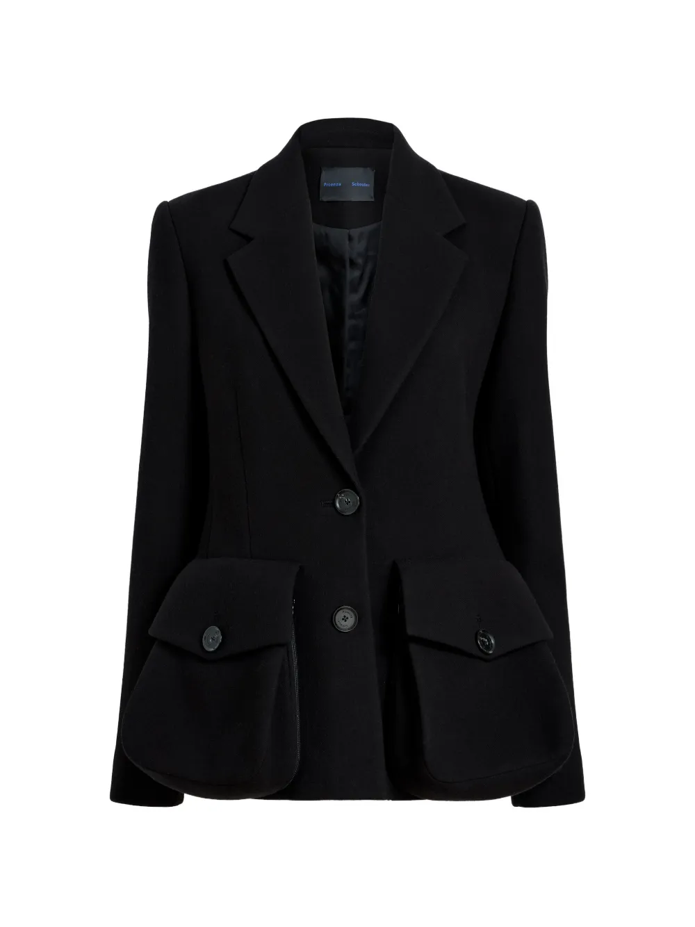 Proenza Schouler Blazer mit Klappentaschen - Schwarz