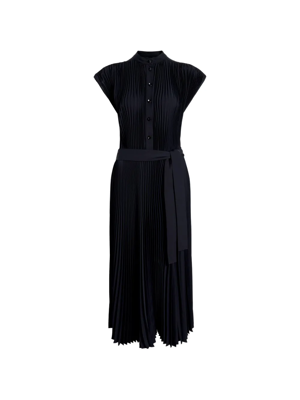Proenza Schouler Farah pleated midi dress - Nero