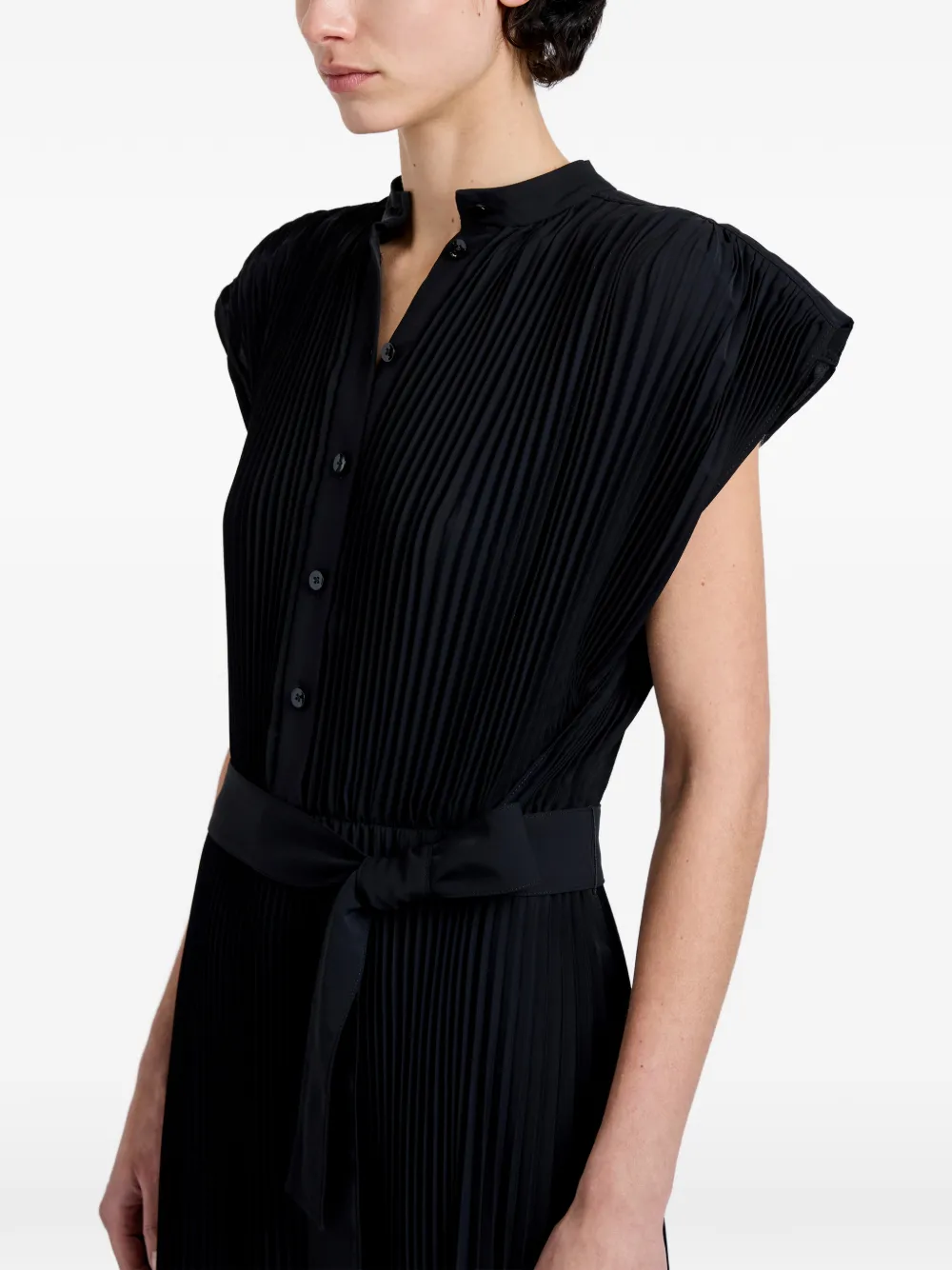 Farah Pleated Midi Dress