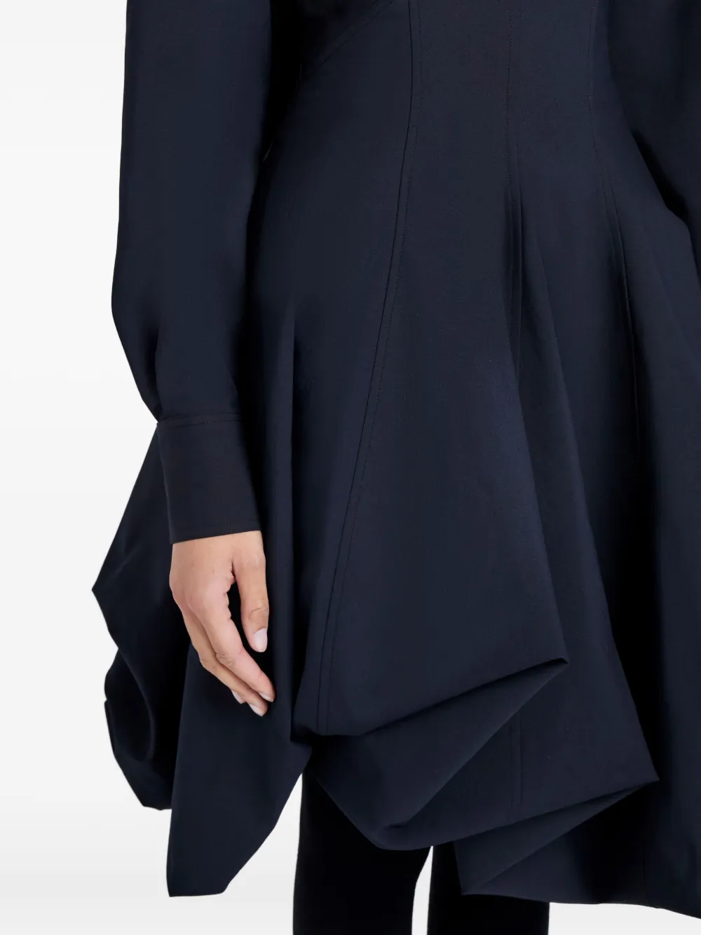 Proenza Schouler Asymmetrische jurk Zwart