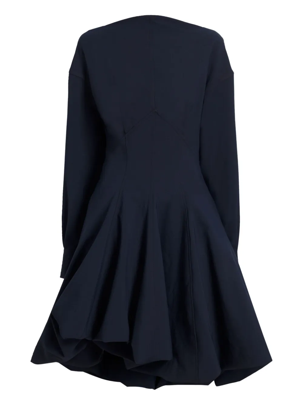 Proenza Schouler bow-detail asymmetric day dress | Black | Image 1
