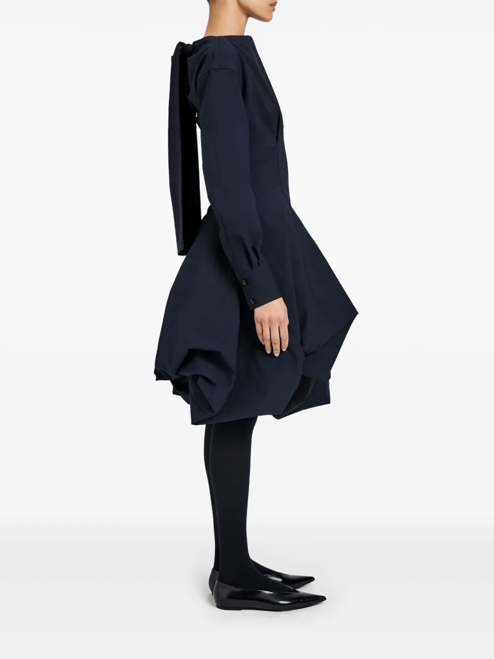 Proenza Schouler Asymmetrische jurk Zwart