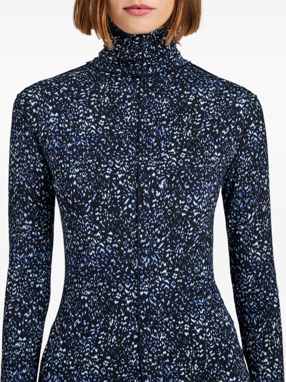 Proenza Schouler White Label Audrey top met col Blauw