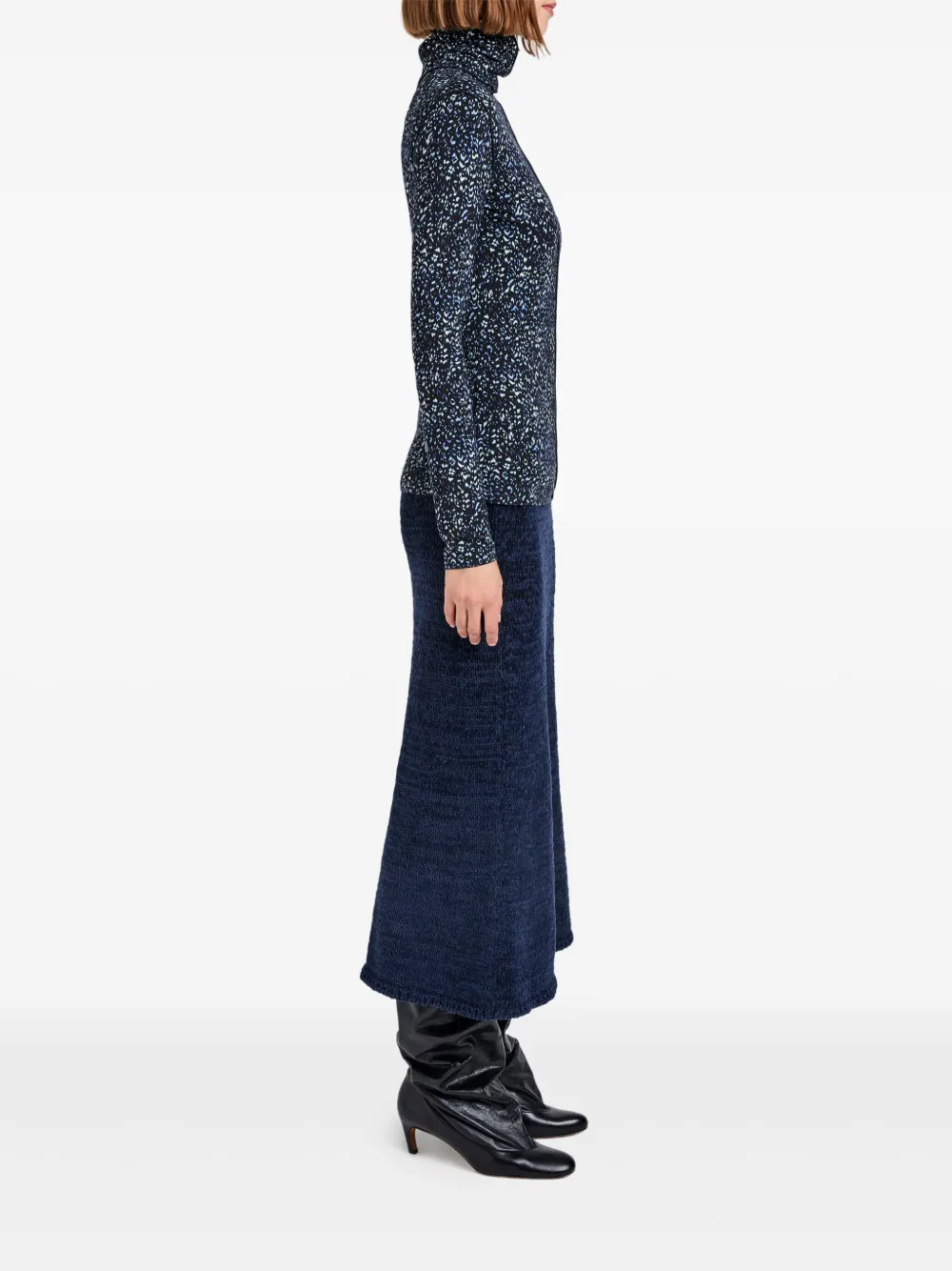 Proenza Schouler White Label Audrey top met col Blauw