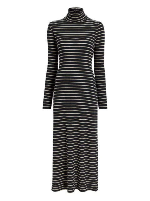 Proenza Schouler White Label Frances ribbed striped midi dress