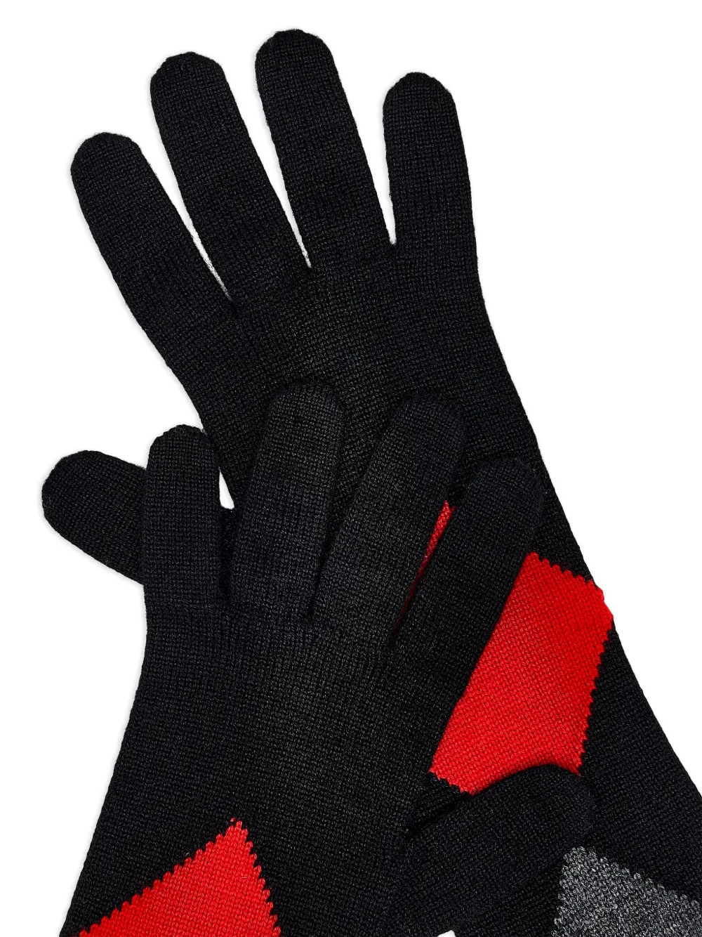 Proenza Schouler diamond-pattern cashmere gloves | Image 2