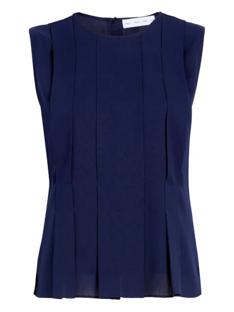 Proenza Schouler White Label Makayla pleated sleeveless top