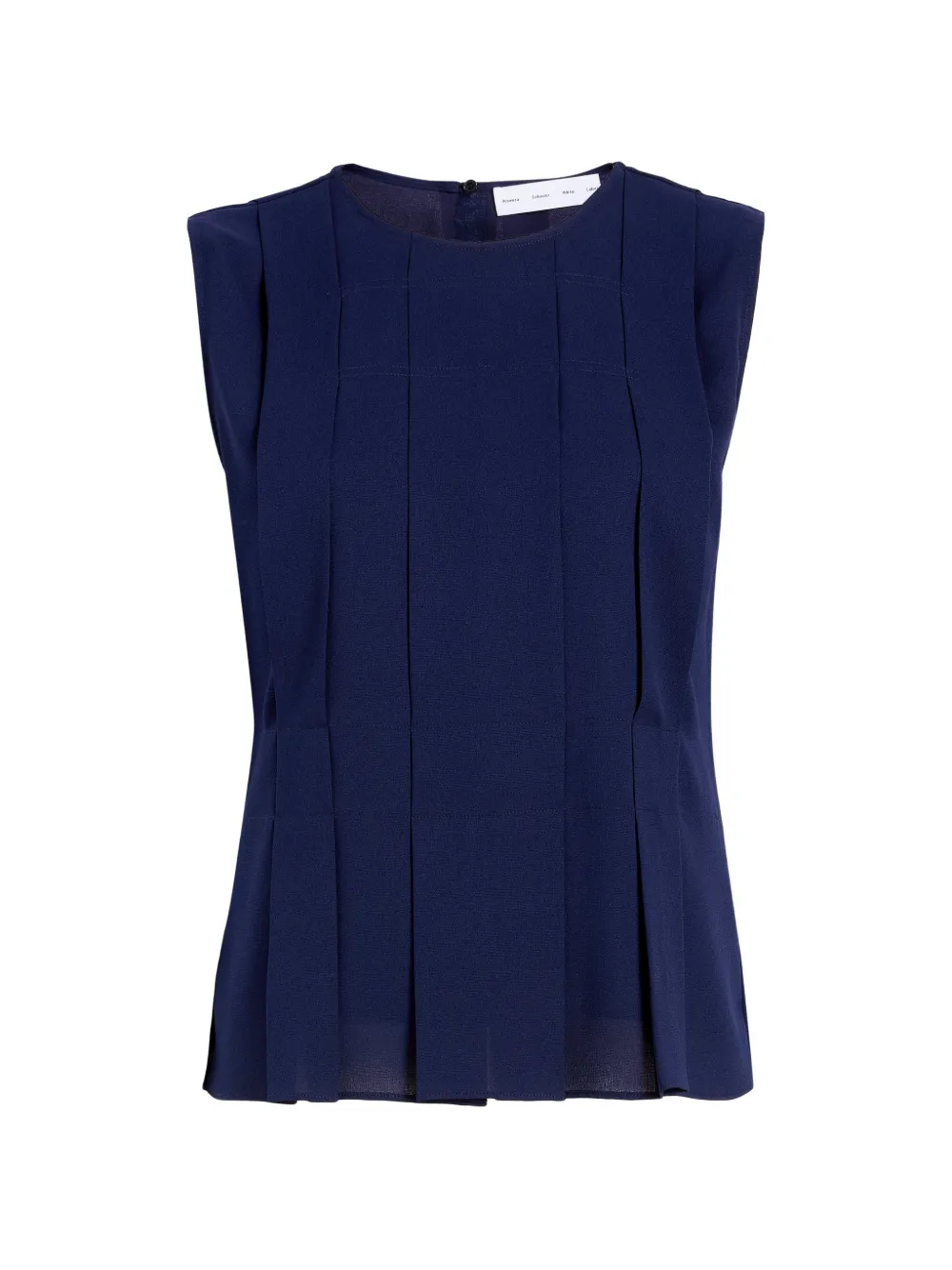 Proenza Schouler White Label Makayla geplooide mouwloze top Blauw